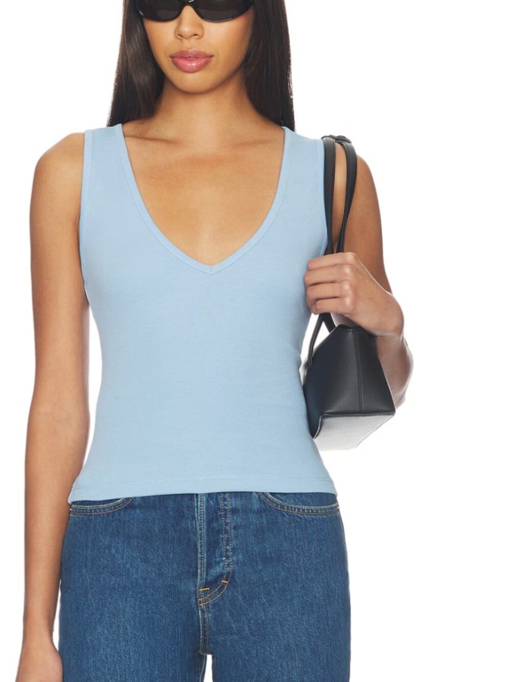 V-neck Muscle Tank